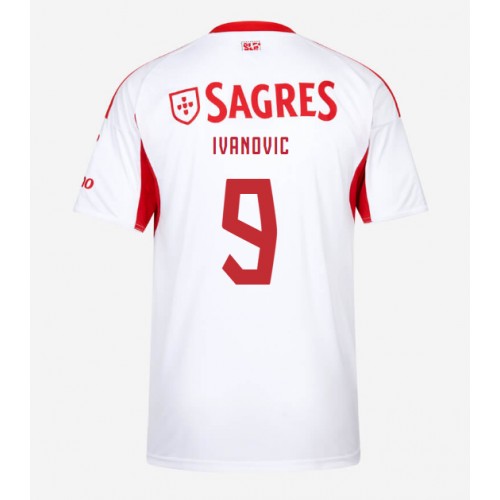 Moški Nogometni dresi Benfica Franjo Ivanovic #9 Tretji 2025-26 Kratek Rokav